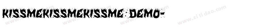 KissMeKissMeKissMe Demo字体转换